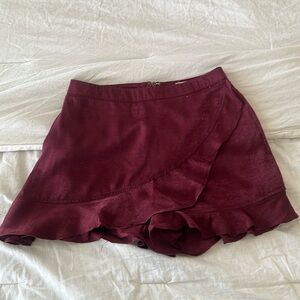 Altard State maroon skort